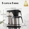 thumbnail image 2 of Cafetera Bonavita BV1500TS con Jarro Térmico para 5 Tazas, 2 of 6