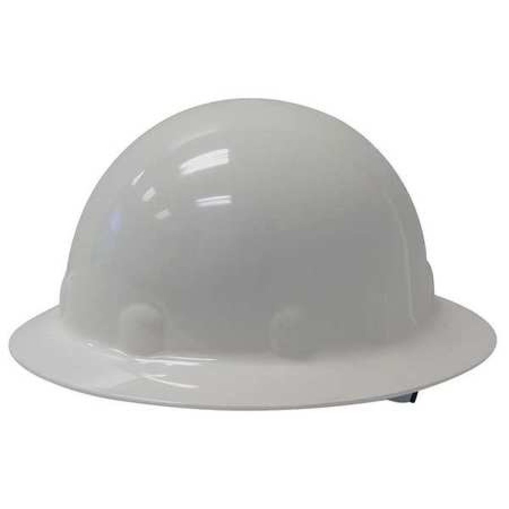 FIBREMETAL BY HONEYWELL E1RW01A000 Full Brim Hard Hat, Type 1, Class E
