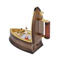 thumbnail image 4 of SHAR Music Box Brown Iron Shape Dancing Girl Rotating Clockwork Jewelry Box for Table Decoration Gift, 4 of 22