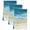 Green Blue, variant on Blue Summer Beach Kitchen Towels Set of 1, Nautical Coastal Beige Seaside Absorbent Dish Towels for Kitchen, Microfiber Hand Towel, Quick Drying Tea Towel for Cleaning Decorative Dishcloths