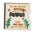 thumbnail image 2 of Tarjeta de felicitación de la Madre Perfecl Tarjeta de agradecimiento de Madera Romántica Hecha a Mano, 2 of 8