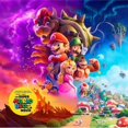 thumbnail image 1 of The Super Mario Bros Movie Soundtrack Red & Green 2xLP Vinyl Set, 1 of 2