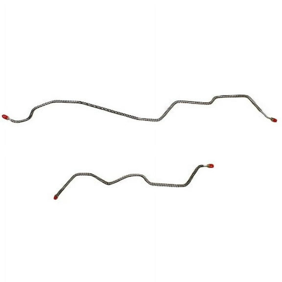 97-04 Chevrolet S10; Rear Axle Brake Line; Pickup Truck; Steel-TRA9711OM