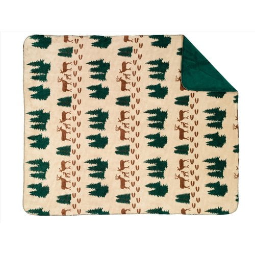Denali Throws Deer DoubleSided Throw