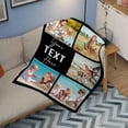 thumbnail image 4 of Custom Best Friends Blanket for Women Personalized Blanket with Photos Text Customized 10 Picture Collages Throw Blanket for Family Adult Kids Couple Birthday Christmas Memorial Gift, 4 of 6