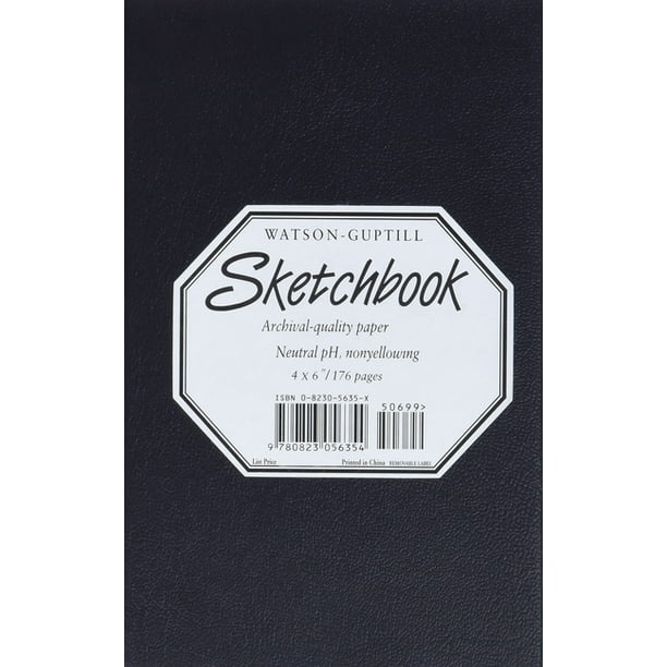 Watson Guptill Sketchbooks Small Sketchbook (Black) Black (Hardcover