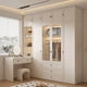 thumbnail image 5 of Dressing Table Modern Wardrobe Space Saving Multifunction Drawers Wardrobe Room Organization Guarda Roupa Bedroom Furniture My Lux Decor Round, 5 of 57
