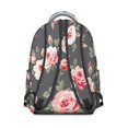 thumbnail image 3 of Small Floral Print Students Backpack Lightweight and Adjustable School Bag with Colorful Bloom and Blossom Artwork, Perfect for Outdoor Sports and Daily Commuting, 3 of 6