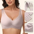 thumbnail image 5 of Product Category Bra - Women’s Comfortable Transparent Shoulder Strap Cordless Backless Spongeless With Convertible Straps, 5 of 5