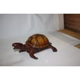 thumbnail image 4 of Nifao Turtle – Outdoor Bronze Fountain, Garden Water Feature, 14"L x 10"W x 6"H, 4 of 9