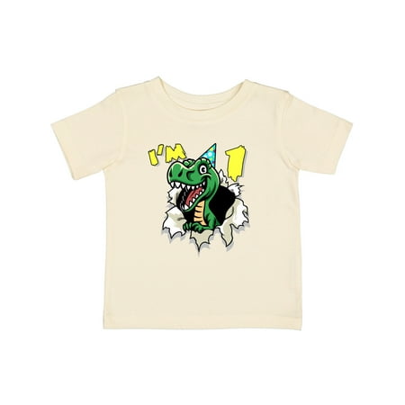 

Inktastic I m One Dinosaur Gift Baby Boy or Baby Girl T-Shirt