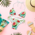 thumbnail image 6 of Watermelon Detachable Sponge Adjustable Strap Bikini Set Two-Pack Swimsuit Women Swim Suit, 6 of 6