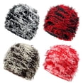thumbnail image 3 of SikaFu Cross Border New Hot Selling Monkey Hair Hat Embroidery Meets Logo Autumn And Winter Warm Knitted Hat Hair, 3 of 9