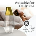 thumbnail image 4 of Fifth Avenue Crystal Geometric Bedside Glass Water Carafe 2-Piece, Gold, 4 of 7
