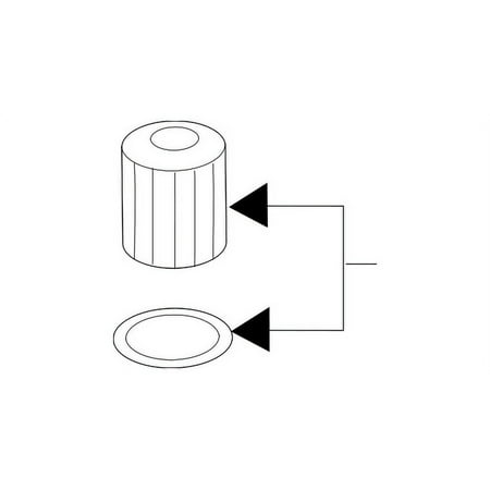 Genuine OE Volkswagen Oil Filter - 070-115-562
