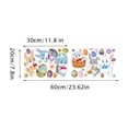 thumbnail image 3 of Easter Bunny Egg Static Window Clings, Self Adhesive Reusable Window Decals For Spring Holiday Home Decor, For Living Room, Bedroom, Kitchen, Office Party Decoration, 3 of 6