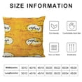 thumbnail image 5 of Cute Pillowcase for Hair and Skin, Queen ) Bed Home Decor Pillow Cover - Soft and Cozy Brushed Microfiber - Hidden Zipper Closure Print, 5 of 5