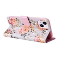 thumbnail image 5 of Compatible with iPhone 14 Plus Case Retro Gilded Flower PU Leather RFID Blocking Wallet Cover, 5 of 5