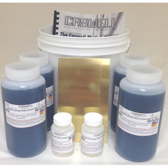Caswell Brass Plating Kit - 2 Gallon