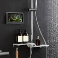 thumbnail image 4 of Sidaley Caja de teléfono montada en la pared para baño, soporte impermeable para teléfono, estante de pantalla táctil, caja de almacenamiento, Teléfono y Comunicación No.03, 4 of 6