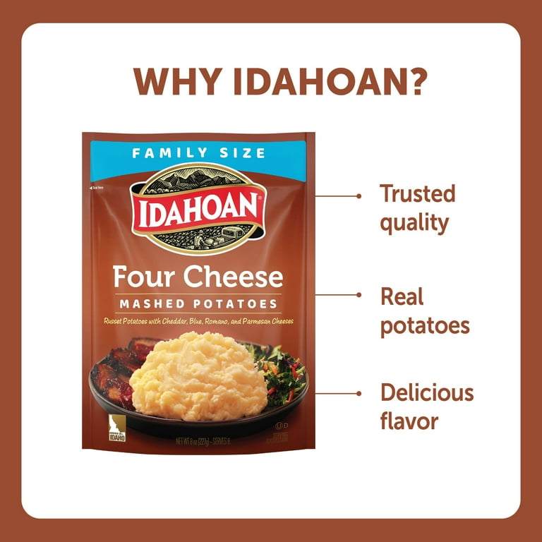 Idahoan mashed potatoes single serve hotsell