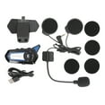 thumbnail image 1 of Motorcycle Helmet Headphones,BT31 Motorcycle Bluetooth Helmet Motorcycle Bluetooth Intercom Motorcycle Headset Precision Engineered, 1 of 8