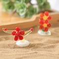 thumbnail image 1 of Glass Flower Smooth Surface Desktop Decoration Glass High Simulation Glass Flower Ornament for Living Room, 1 of 8