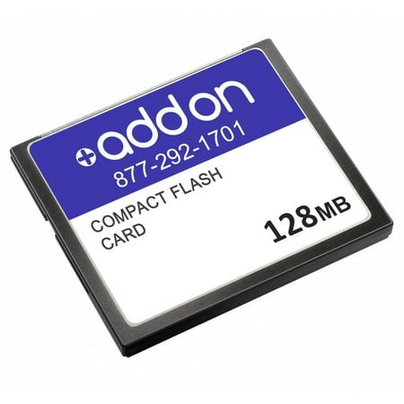 - AddOn - flash memory card - 128 MB - CompactFlash