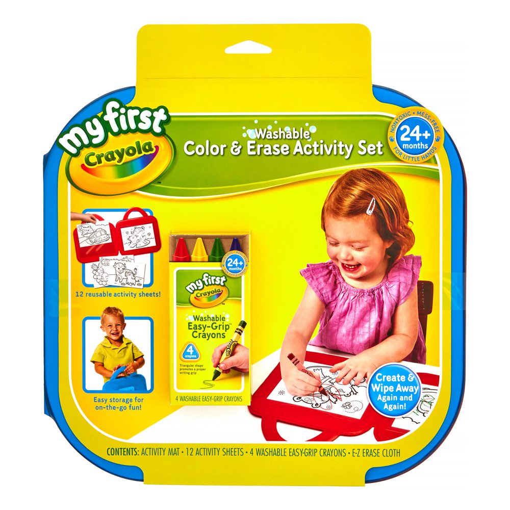Crayola My First Color & Erase Activity Mat