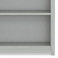 thumbnail image 4 of Simpli Home Amherst 30 inch Wide Solid Wood Transitional 5 Shelf Bookcase in Fog Grey, 4 of 9