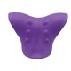 thumbnail image 2 of Neck and Shoulder Relaxer, Cervical Traction Device for TMJ Pain Relief and Cervical Spine Alignment, Chiropractic Pillow Neck Stretcher (Purple), 2 of 4