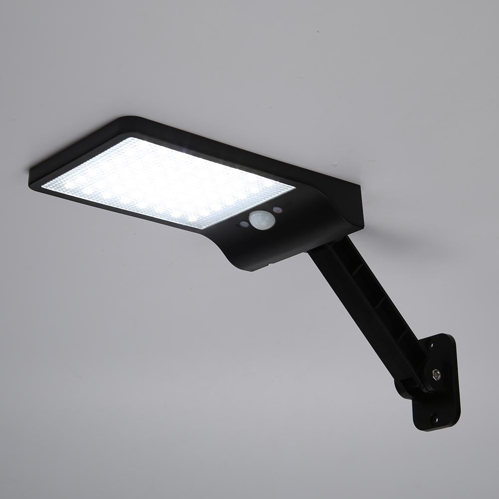 Details about   56LED Solar Powered Motion Sensor Wall Light Remote Control Garden Street Lamp 