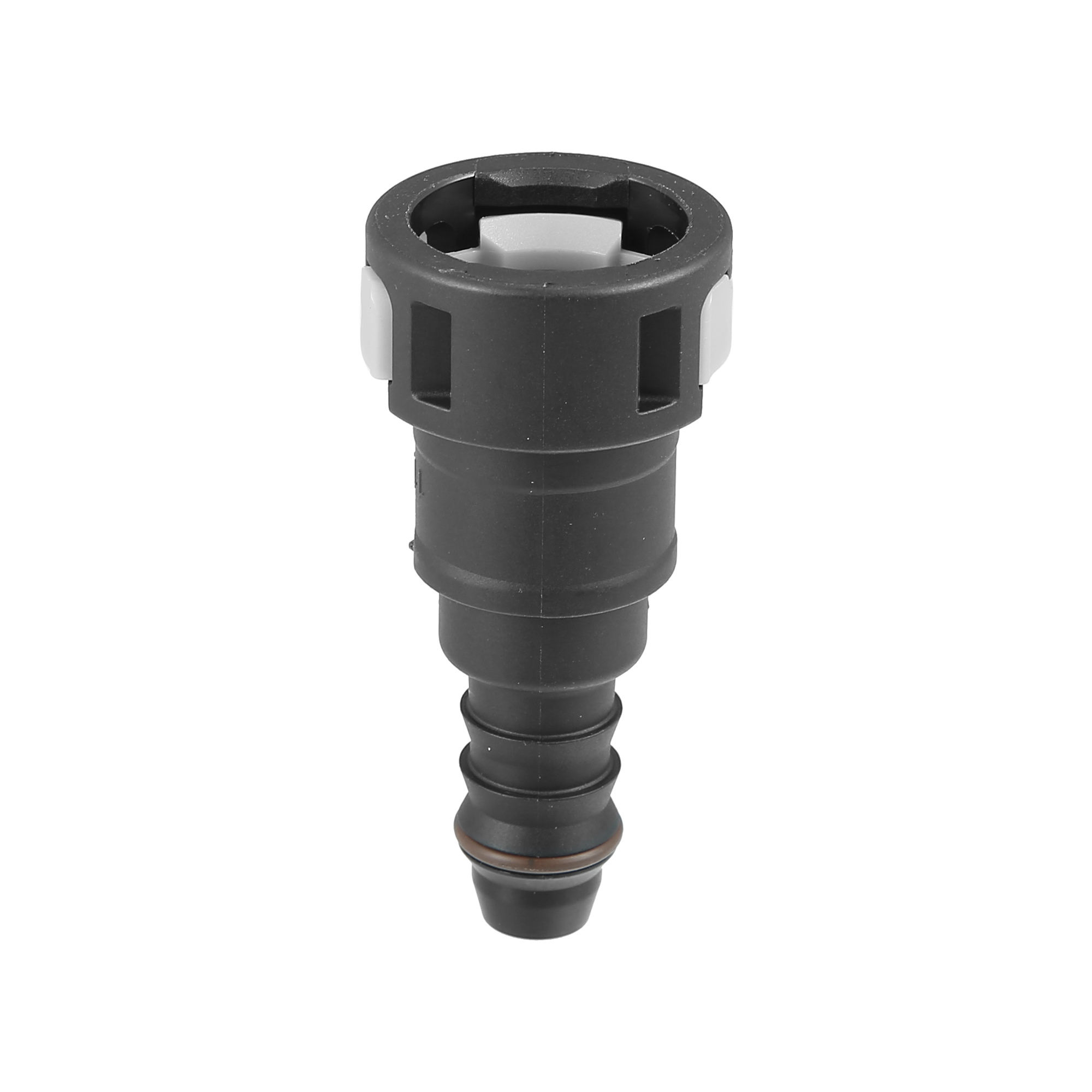 Unique Bargains Fuel Line Quick Connect Straight Push-On Barb Adapter
