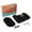 Black (with extension strap), variant on 3-in-1 Cordless Heated Waist Belt with Red Light & Vibration, Portable Lower Back Comfort Wrap with Digital Display and Adjustable Fit, Personal Wellness Device
