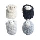 thumbnail image 4 of SGACAI Llavero colgante de fieltro de lana para niños, llavero de oveja, animal popular Q8, 4 of 6