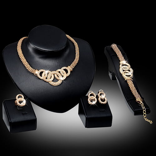1 Oak, Jewelry, Formal Gold Oak Designer Clover Necklace Pendant