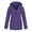Purple, variant on Christmas Clearance! QLEICOM Jackets for Women, Women's Waterproof Mountain Rain Ski Jacket, Windproof Rainproof Winter Snow Hoodied Jackets Raincoat, for Winter Outdoor Hiking Skiing Gifts