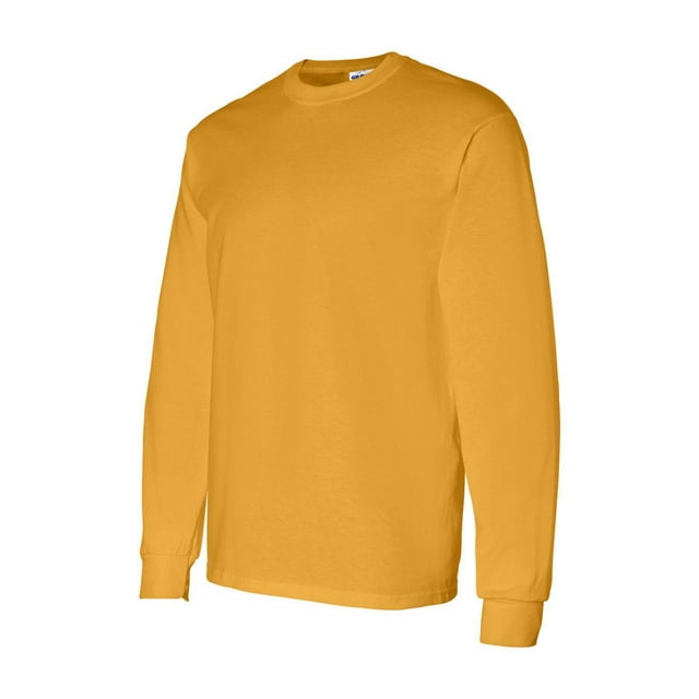 Gildan - T-Shirt à Manches Longues en Coton Épais - 5400 - Or - Taille : L