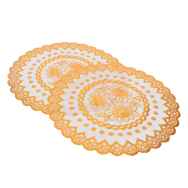 Adorno de boda, 2 uds., 38x38cm, tapetes para mesa, tapete para bebidas, tapete para tazas, materiales ecológicos