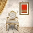 thumbnail image 3 of Young, Bill 17x24 Gold Ornate Wood Framed with Double Matting Museum Art Print Titled - Italy, Venice Design contrast on building wall, 3 of 4