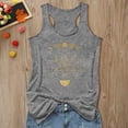 thumbnail image 2 of HNMKIU Basic Tank Tops For Women Loose Printed Top I Shaped Vest, 2 of 3