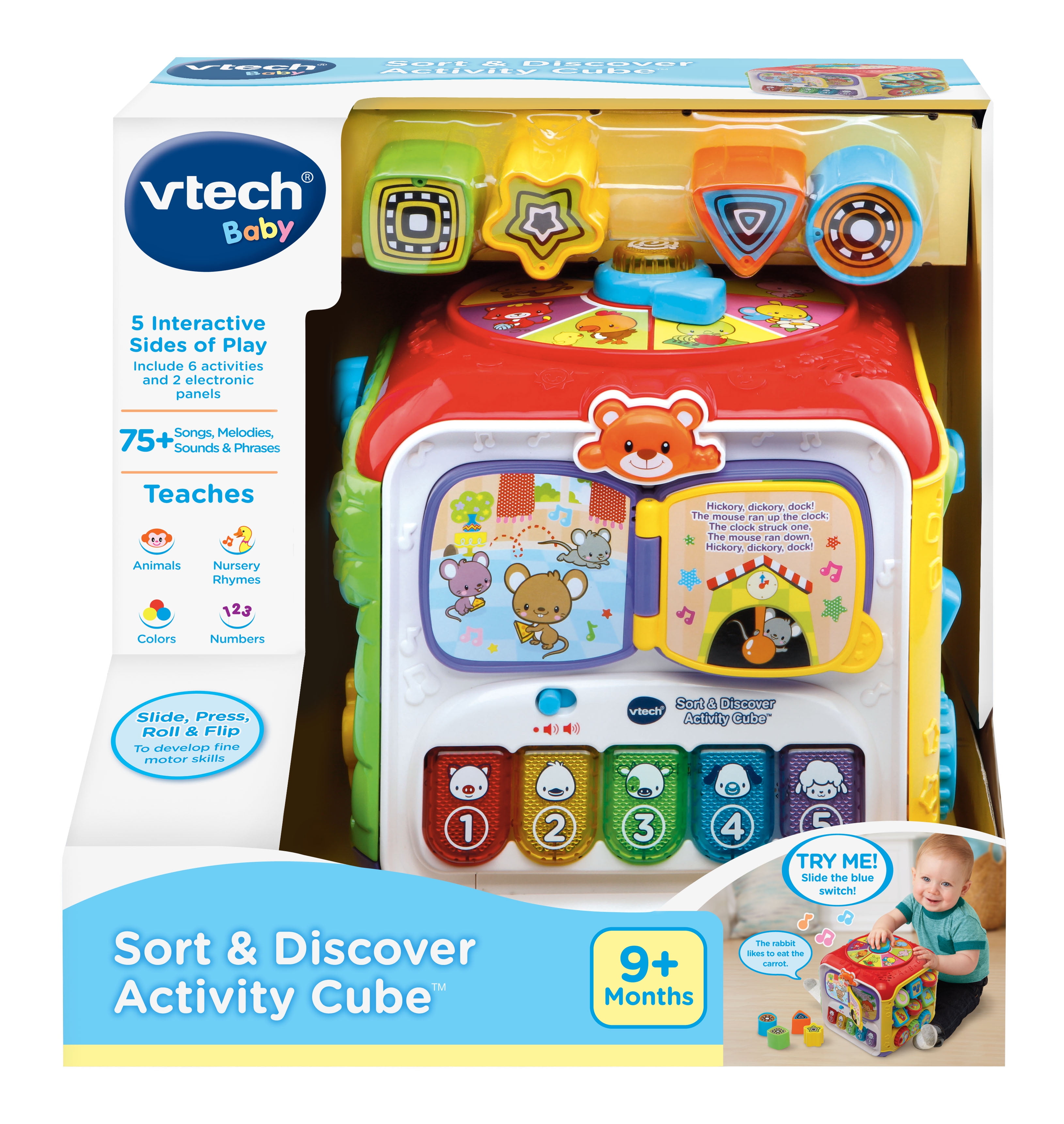 activity cube for 6 month old