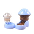 thumbnail image 2 of 1 Set Cat Water Feeder Auto Replenishment Large Capacity Mushroom Shape Pet Dog Cat Water Food Container Pet Supplies  制, 2 of 7