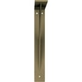 thumbnail image 6 of Ekena Millwork 2"W x 14"D x 14"H Legacy Steel Bracket, Hammered Gold, 6 of 12