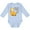 AE-Light Blue, variant on My Great Grandma Loves Me Boys or Girls Long Sleeve Baby Bodysuit