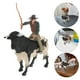 thumbnail image 5 of 1 juego de modelo taurino de vaquero español, juguetes taurinos, estatua realista de toro vaquero, 5 of 7