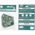 thumbnail image 6 of Pavilion - Pet Paw Print & Candy Cane Bone Christmas Cat/Dog - Kids 6+ - Cotton & Polyester Reusable Fabric Face Mask with Filter Pocket, 6 of 9