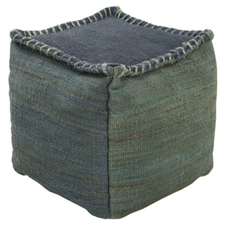 Surya Jute Cube Pouf