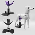 thumbnail image 3 of Escalera de banco para mascota regalo para perro suministros Púrpura Zulema asiento fijo, 3 of 8