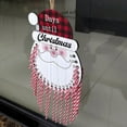thumbnail image 3 of Countdown Calendar Pendant Snowman Shaped Christmas Santa Hanging Wooden Advent, 3 of 5